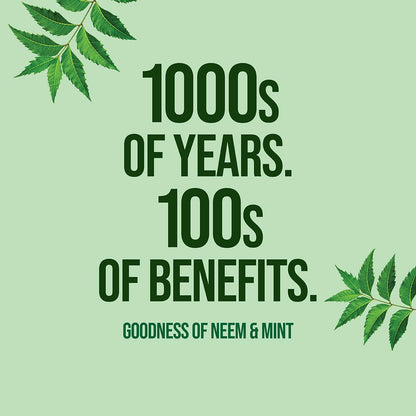 Neem Active Toothpaste 200g Pack | 98% Natural, Pure Vegetarian