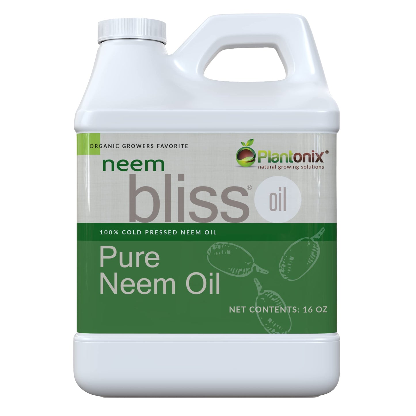 Neem Bliss 16 oz - Pure Cold-Pressed Neem Oil Concentrate | Unrefined