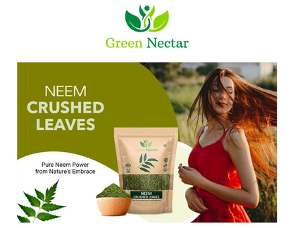 Neem Leaf 8 Oz - 100% Natural Detox Tea | Crushed Leaves | Non-GMO
