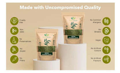 Neem Leaf 8 Oz - 100% Natural Detox Tea | Crushed Leaves | Non-GMO