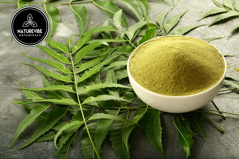 Neem Leaf Powder 5lbs (80 oz) | Naturevibe Botanicals | Azadirachta Indica | Non-GMO & Gluten Free | 100% Pure & Natural