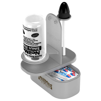NeilMed NasaDock Plus Stand - Gray | Drying & Storage for Squeeze Bottles & Neti Pots
