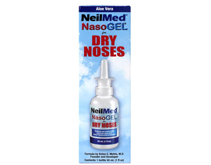 NeilMed NasoGel Drip-Free Nasal Spray – Aloe Vera & Sodium Hyaluronate (1 fl oz)