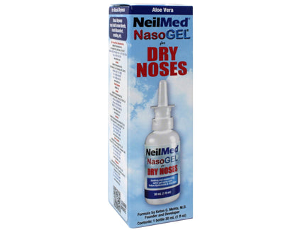 NeilMed NasoGel Drip-Free Nasal Spray – Aloe Vera & Sodium Hyaluronate (1 fl oz)