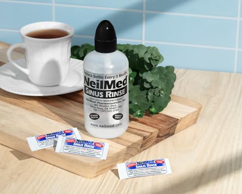 NeilMed Sinus Rinse - Complete Nasal Irrigation Kit (50 Count)