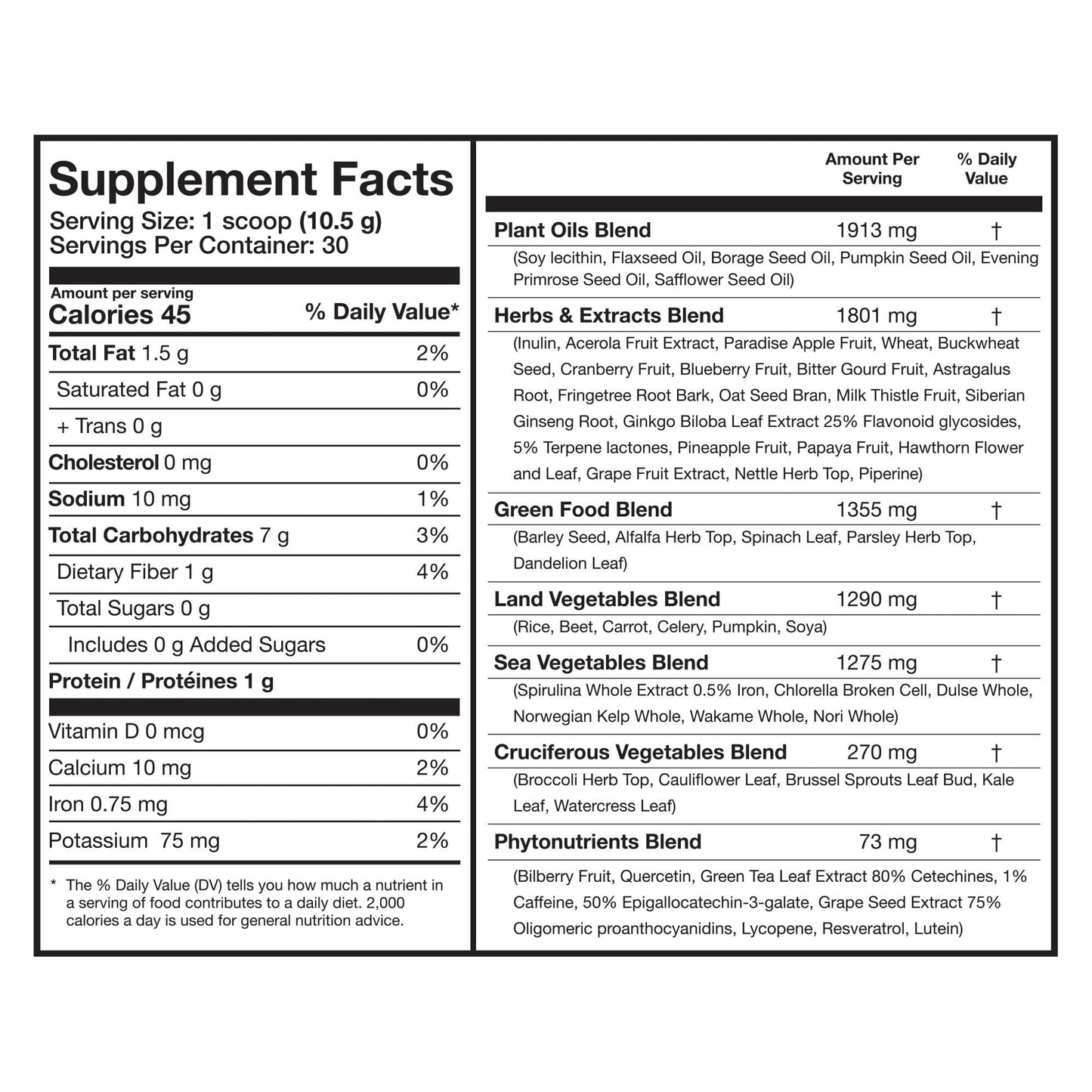 NEKTR Pineapple Splash Flavor - Daily Greens + Superfoods - Vegan & Sugar Free
