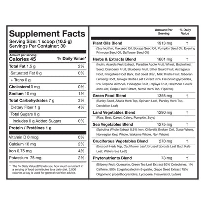 NEKTR Pineapple Splash Flavor - Daily Greens + Superfoods - Vegan & Sugar Free