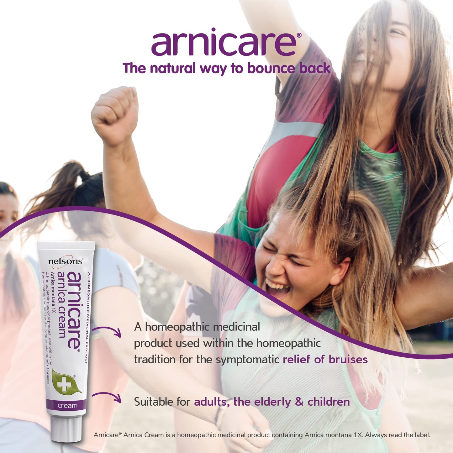 Nelsons Arnicare Arnica Cream 50g – Bruise Relief & External Use | Homeopathic Remedy