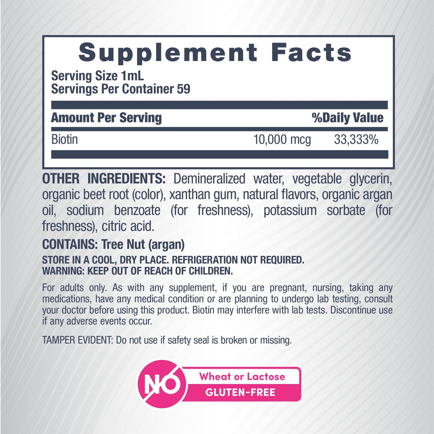 NeoCell Biotin Liquid Drops 10000mcg – 2oz Berry Flavor | Hair, Skin & Nails