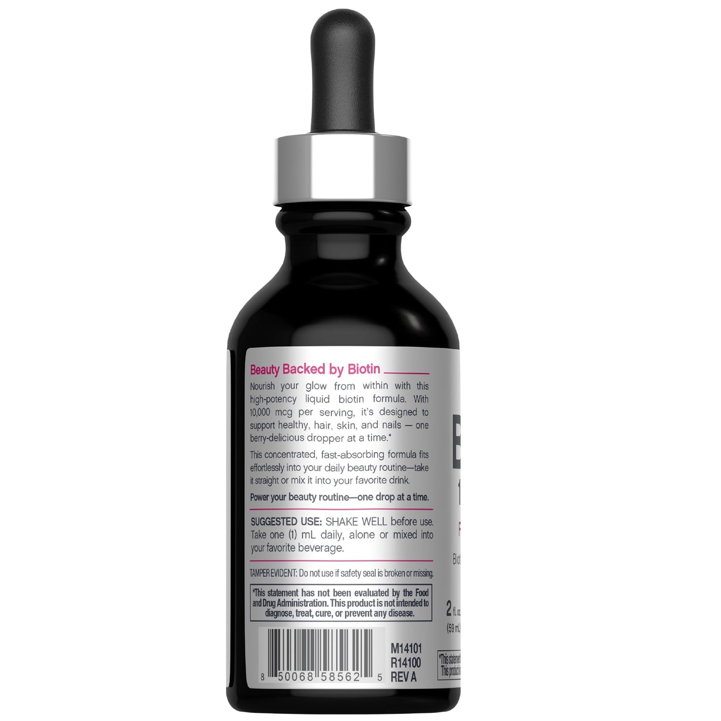 NeoCell Biotin Liquid Drops 10000mcg – 2oz Berry Flavor | Hair, Skin & Nails