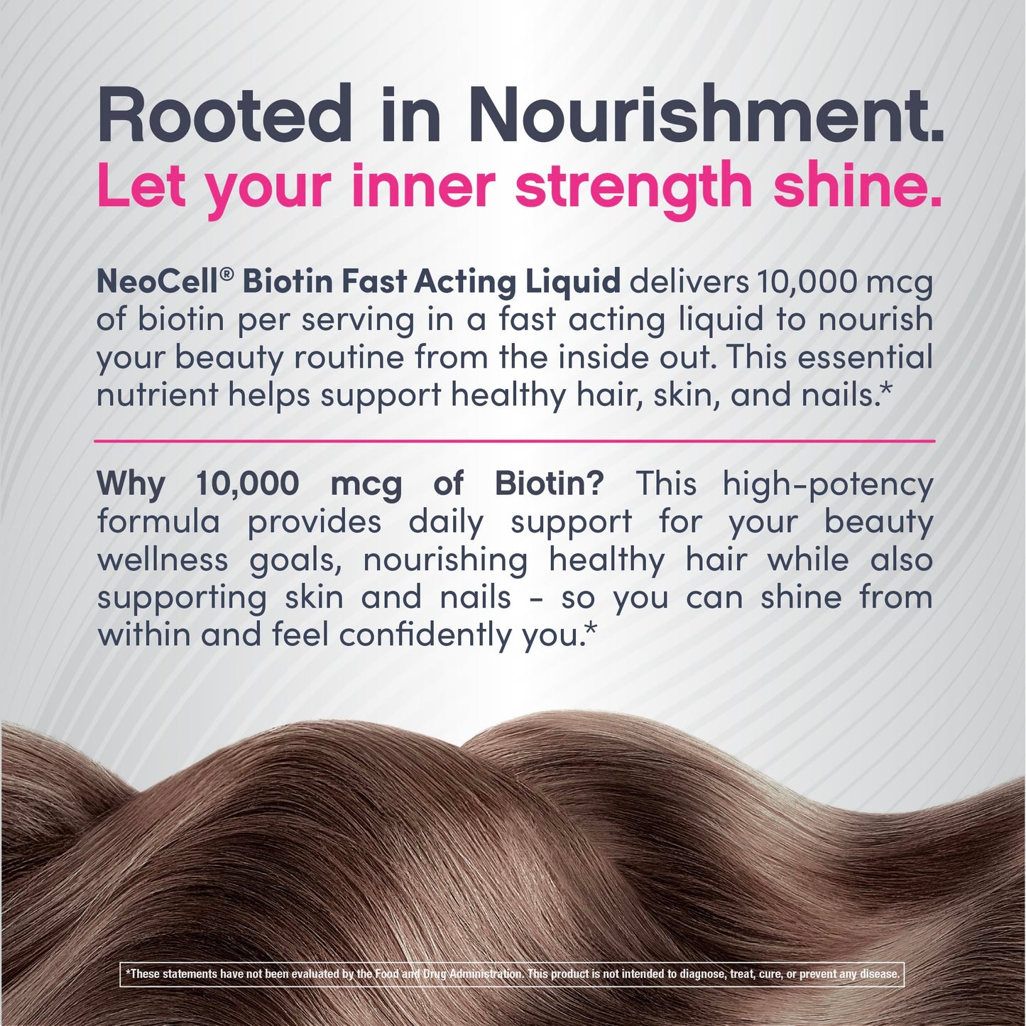 NeoCell Biotin Liquid Drops 10000mcg – 2oz Berry Flavor | Hair, Skin & Nails