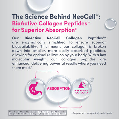 NeoCell Super Collagen Peptides – 10 g per Serving | Keto Certified, Gluten Free
