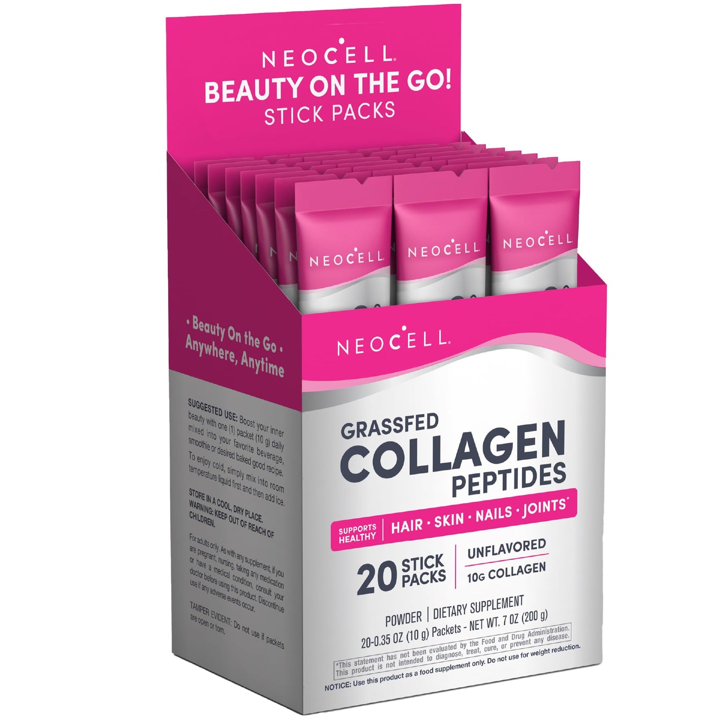 NeoCell Super Collagen Peptides – 10 g per Serving | Keto Certified, Gluten Free