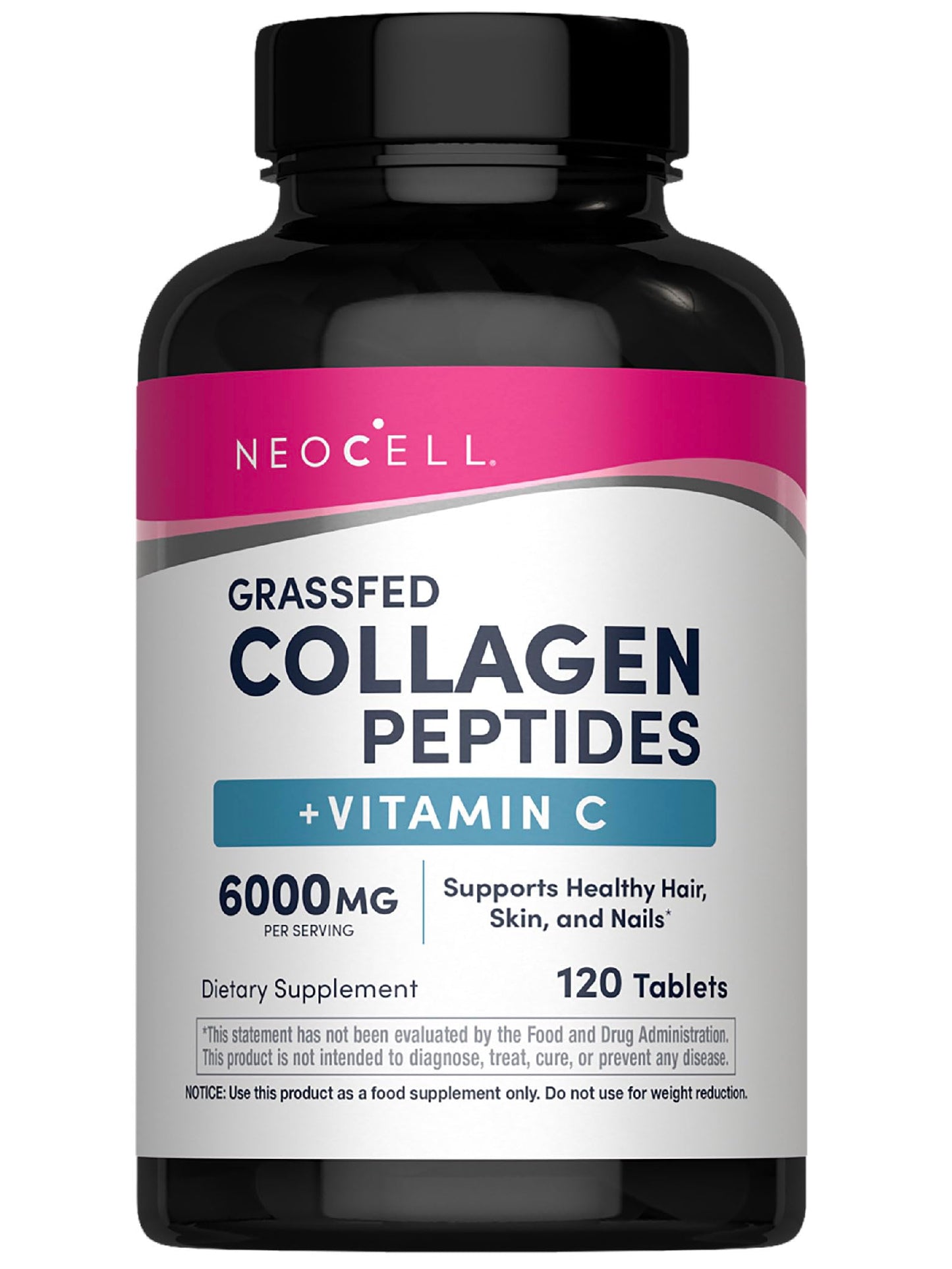 NeoCell Super Collagen Plus Vitamin C – Skin, Hair & Nails (120 Count)