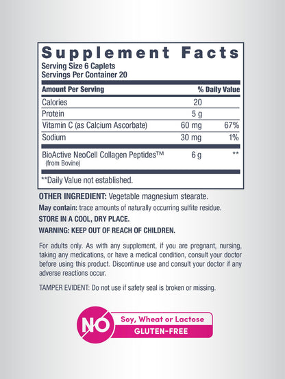 NeoCell Super Collagen Plus Vitamin C – Skin, Hair & Nails (120 Count)