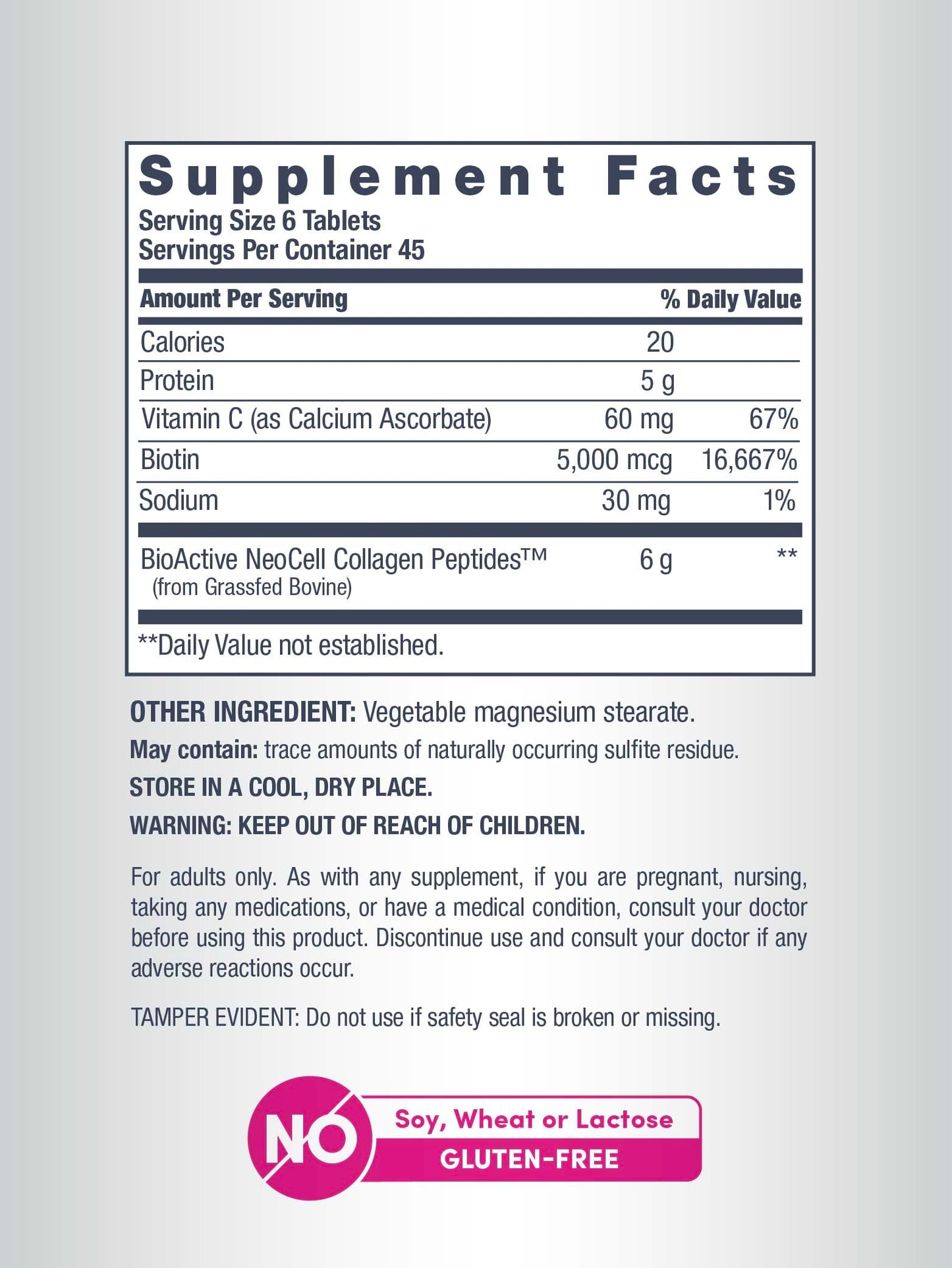 NeoCell Super Collagen with Vitamin C and Biotin – Skin, Hair & Nails