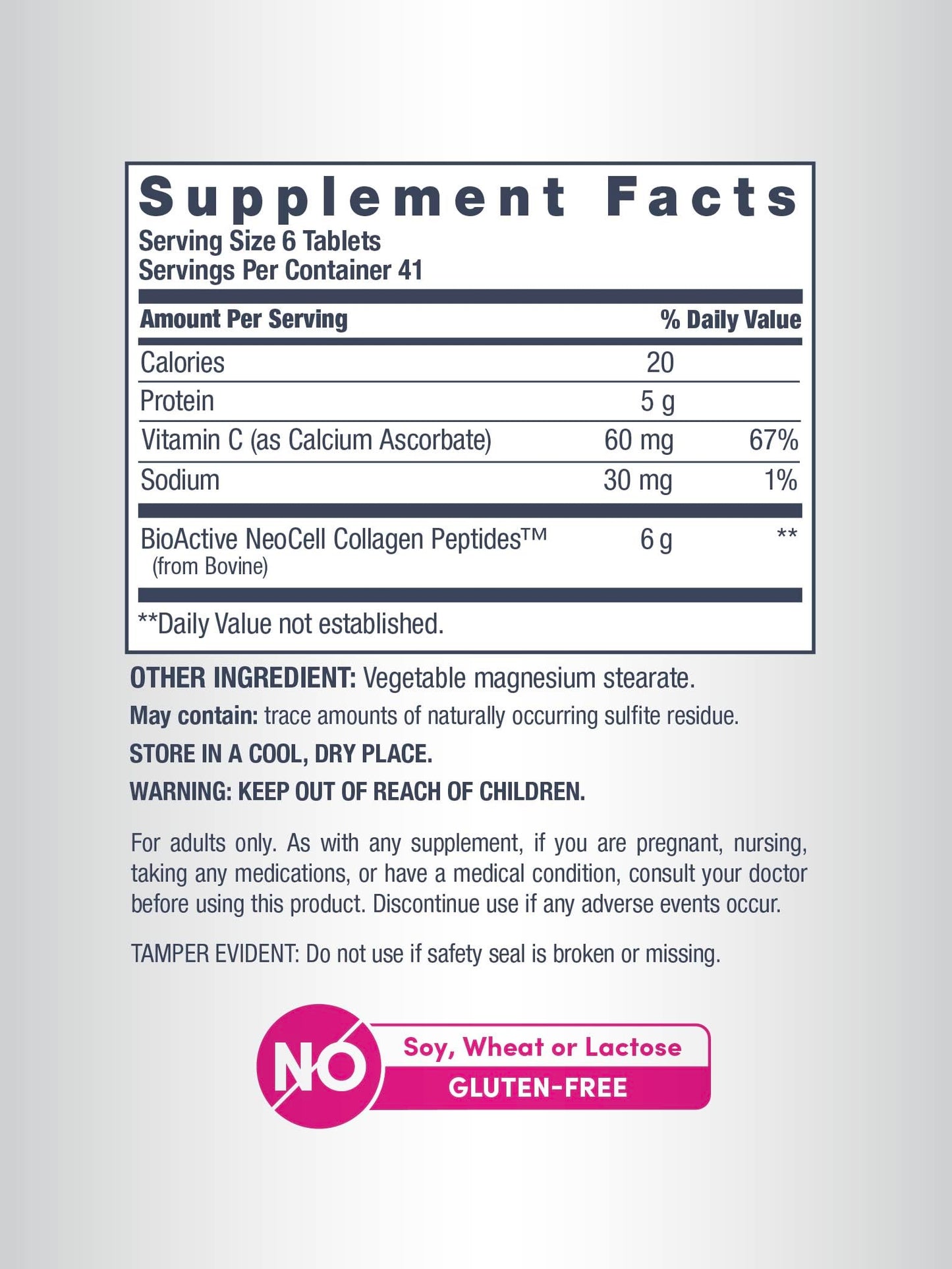 NeoCell Super Collagen C Type I & III - 250 Tablets | Skin Support