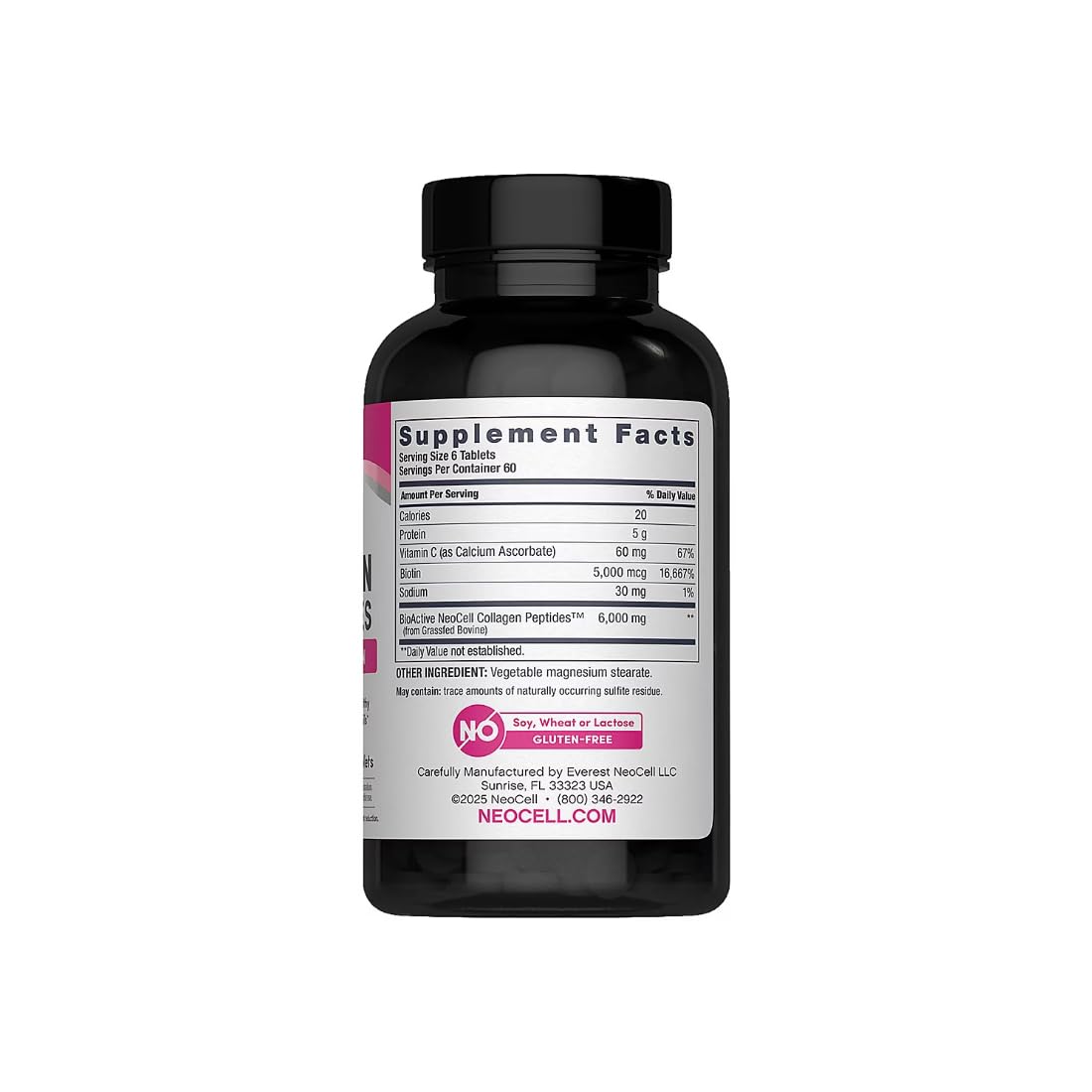 NeoCell Super Collagen + C 360 ct – Collagen Peptides with Vitamin C