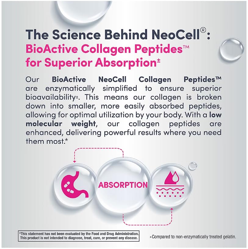 NeoCell Super Collagen + C 360 ct – Collagen Peptides with Vitamin C