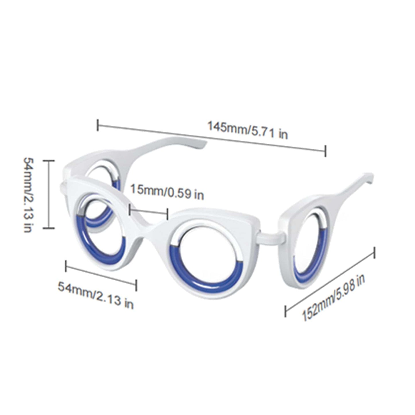 NEOISM Motion Sickness Glasses – Lightweight, Adjustable Relief for Travel and VR