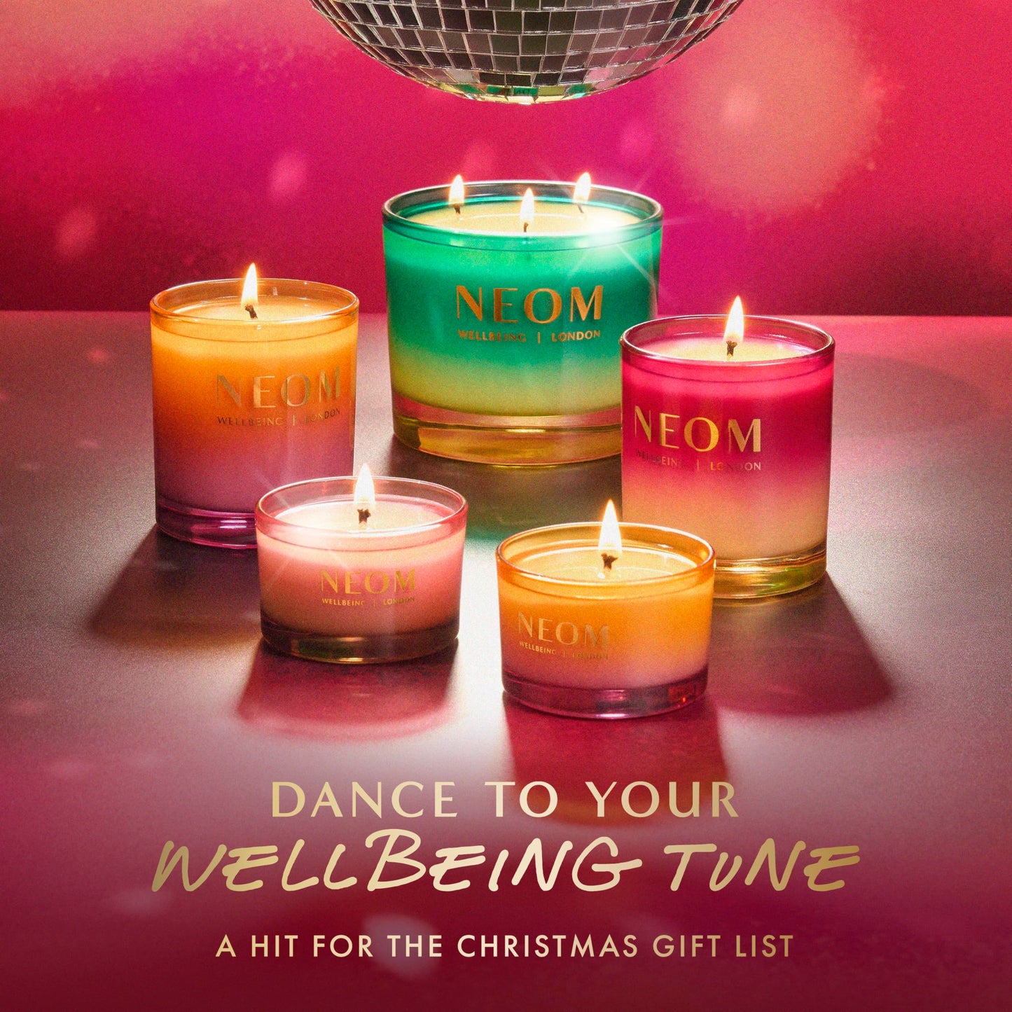 NEOM Cosy Nights Candle Travel Size – Sandalwood, Frankincense & Nutmeg | 100% Natural Wax & Fragrances | Relaxing