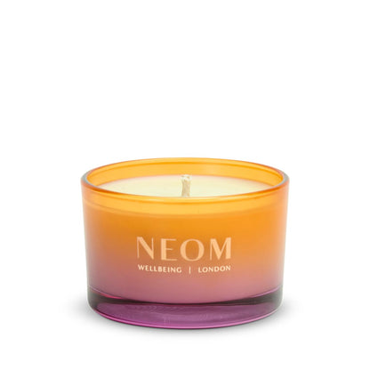 NEOM Cosy Nights Candle Travel Size – Sandalwood, Frankincense & Nutmeg | 100% Natural Wax & Fragrances | Relaxing