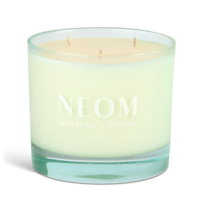 NEOM Energy Burst Candle 420g – 3 Wick, Spearmint Rosemary & Eucalyptus | Hand Finished