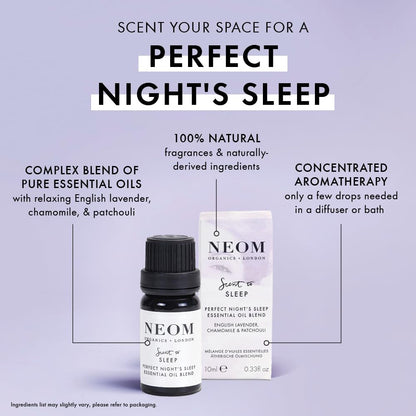 NEOM- Essential Oil Blend, 10ml (Lavender, Basil & Jasmine)