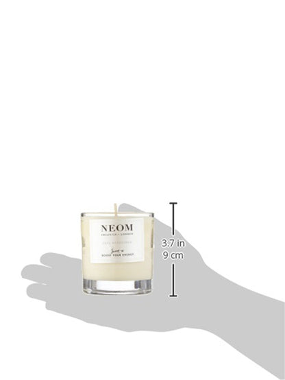 Neom Feel Refreshed Scented Candle | Lemon & Basil | 1 Wick, 185g, 35h Burn