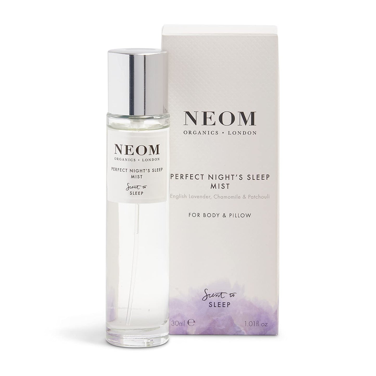 Neom Perfect Night's Sleep Mist for Body & Pillow - 1 fl oz | Lavender & Chamomile