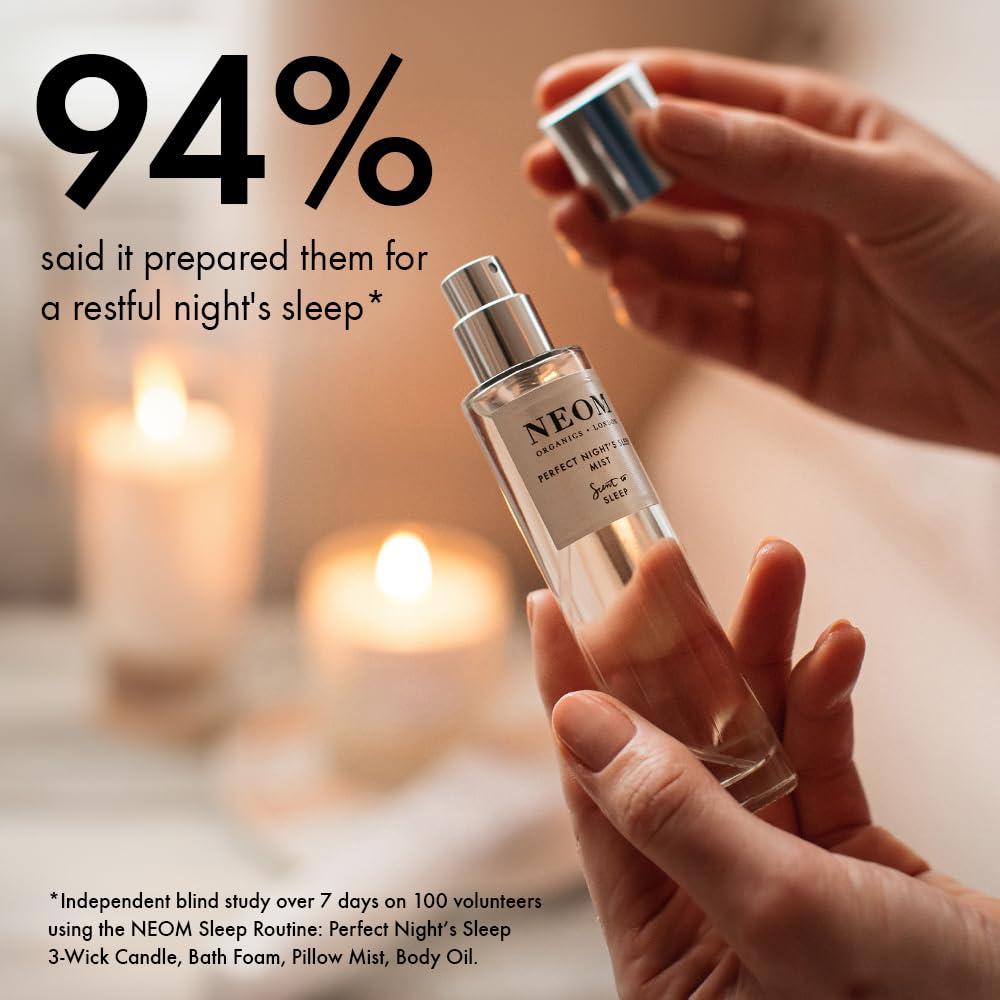Neom Perfect Night's Sleep Mist for Body & Pillow - 1 fl oz | Lavender & Chamomile
