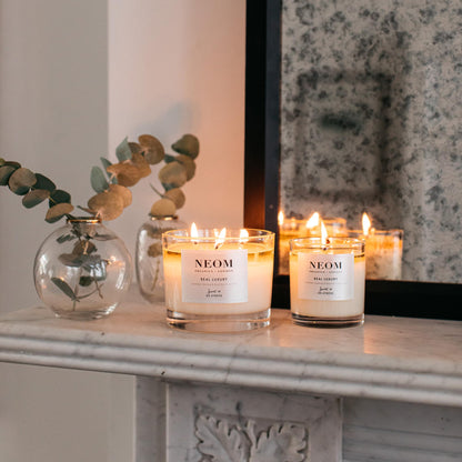 NEOM Real Luxury 1 Wick Candle – Lavender & Rosewood | Scent to De-Stress