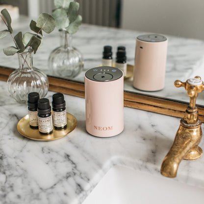 NEOM Portable Wellbeing Pod Mini Diffuser - Waterless, USB Rechargeable, Small Spaces