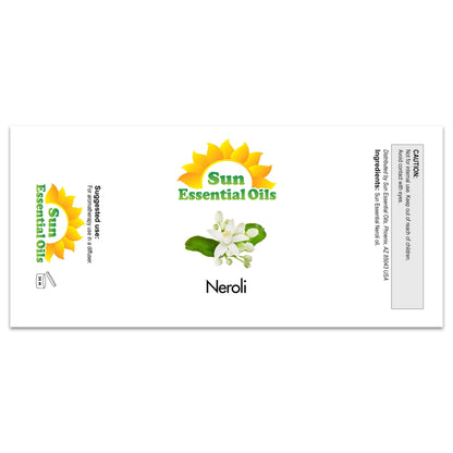 Sun Essential Oils Neroli Essential Oil 2 oz | Neroli Aromatherapy Oil