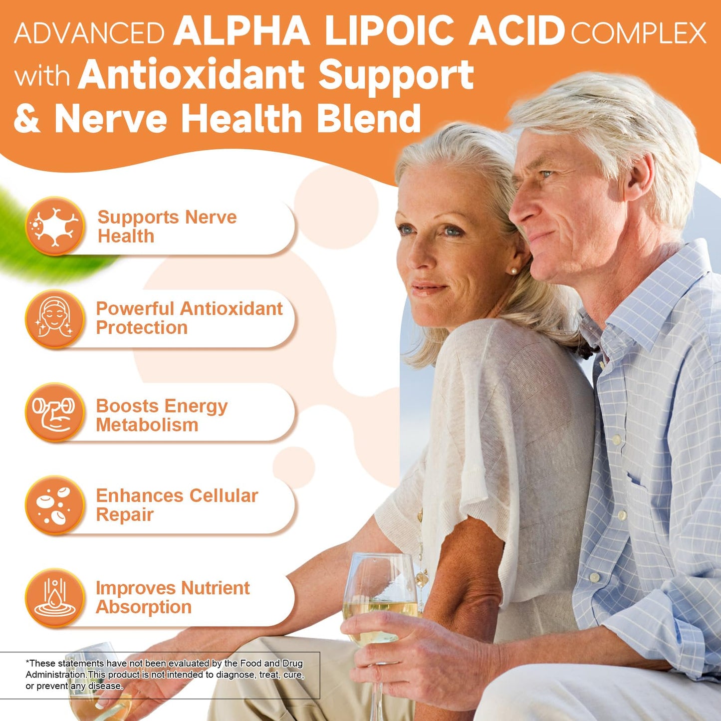 Alpha Lipoic Acid 600mg with Benfotiamine 300mg – Nerve Health & Antioxidant Support (120 Veg Caps)