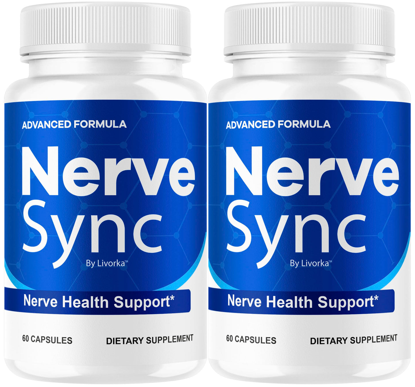 2 Pack Nerve Sync Capsules – Advanced Nerve Health Supplement, 120 Capsules