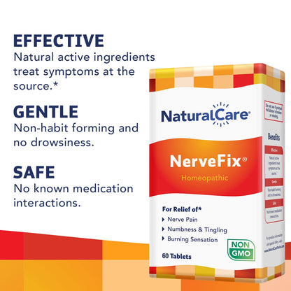 NerveFix Natural Care 60 Tabs – Natural Nerve Pain Relief
