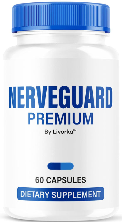 NerveGuard Premium Pills - All-Natural Nerve Support, 60 Capsules