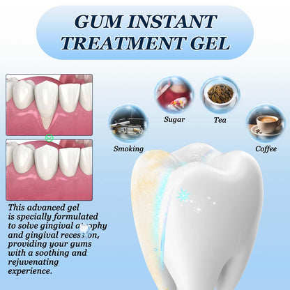 Neslemy Gum Gel & Therapy-Gel | Teeth Whitening & Gum Care (3PCS)