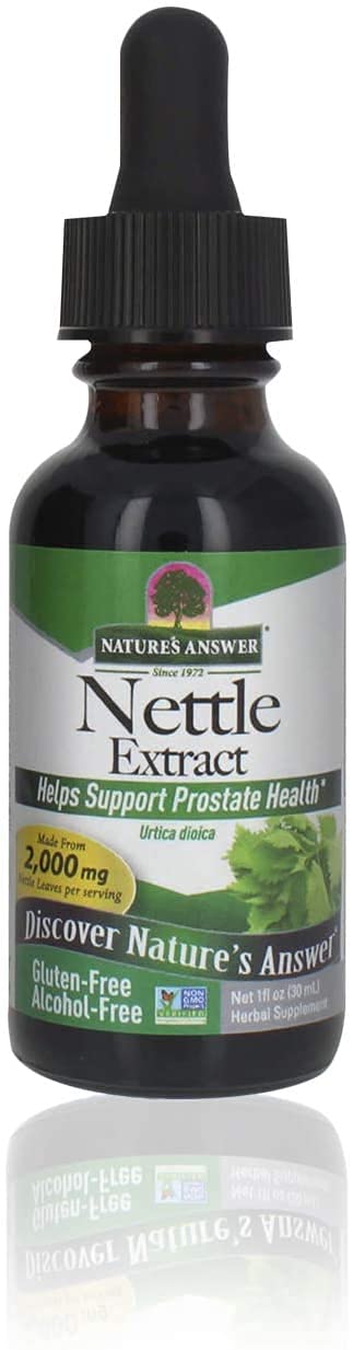 Nature's Answer Nettle Leaf 1oz Extract – Prostate Support, 2000 mg, Alcohol-Free