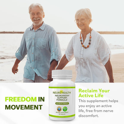 Neuro Health Nerve Support Formula & Miracle Nerve Cream — Neuropathy Combo Pack