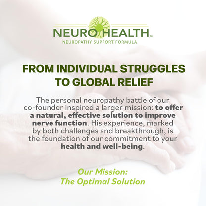 Neuro Health Nerve Support Formula for Neuropathy - Your Nerve Savior Supplement with B Vitamins and Alpha Lipoic Acid - Rapid Absorption for Nerve Discomfort Relief - 60 Capsules