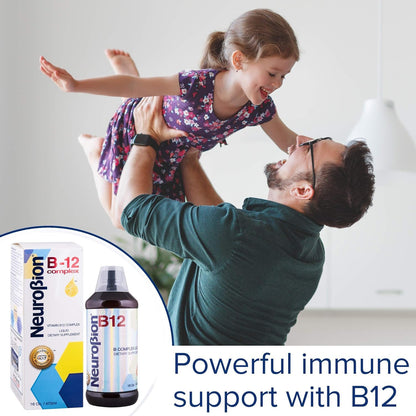 Neurobion Vitamin B12 Complex Liquid Citrus 16 oz – Energy & Cognitive Support