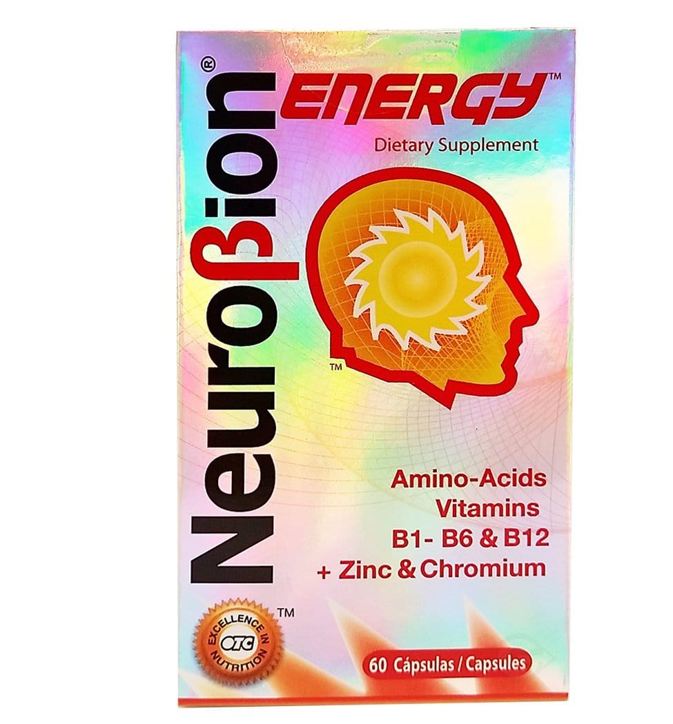 Neurobion Energy Amino Acids – 60 Count (Pack of 3)