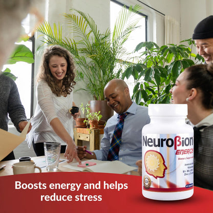 60 Caps Neurobion Energy: B Vitamins for Brain Alertness & Stamina