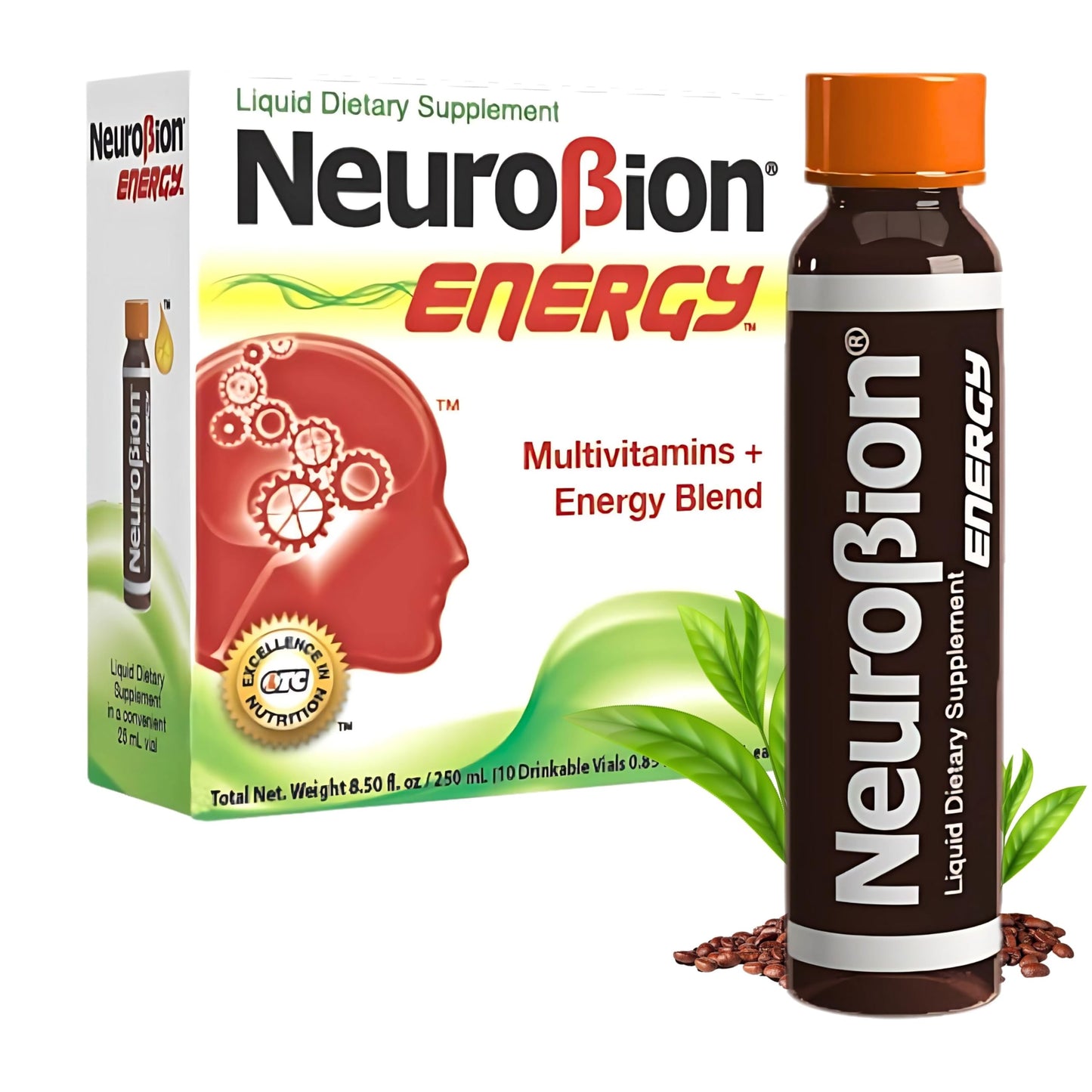 Neurobion Energy Liquid – Multivitamins + Energy Blend (10 x 25 ml)