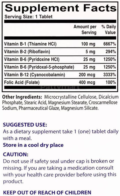 Neurobion Folico 50 Tablets - Folic Acid & B-Complex Vitamins