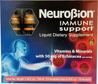 Neurobion Immune Support with Echinacea & Zinc – 10 Vials x 10 ml