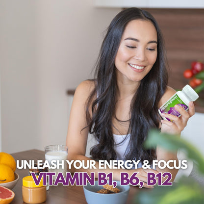 Neurobion Optimized Classic Formula B12 Methylcobalamin Dietary Supplement – 50 Capsules