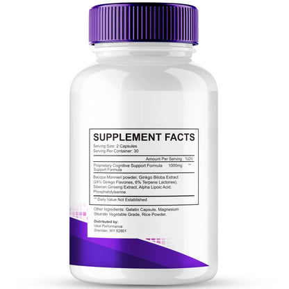Neurocept Supplement – Brain Health Nootropics Pills (3 Pack)